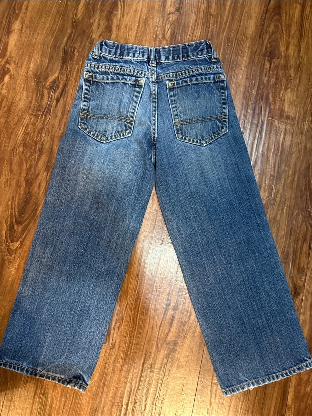 Old Navy Boys Blue Straight-Leg Jeans